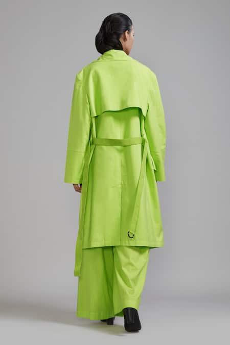 Mati Cotton Trench Jacket & Pant Set 