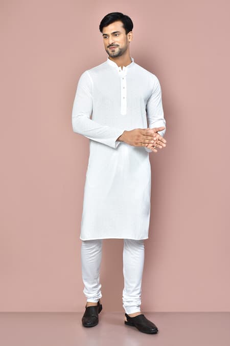 Arihant Rai Sinha Tiny Squares Pattern Kurta Set 