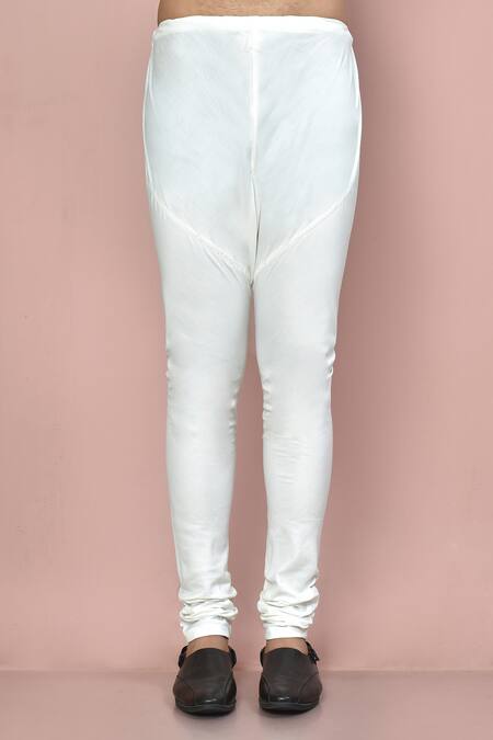 Arihant Rai Sinha_Orange Cotton Plain Cross Cut Kurta Set _Online_at_Aza_Fashions