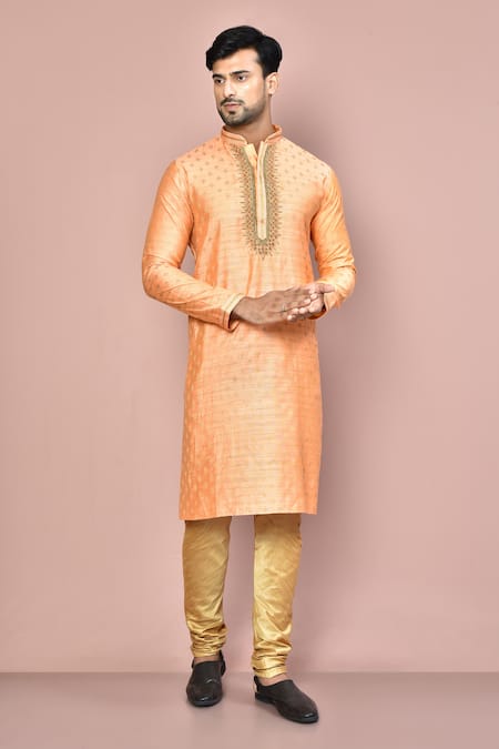 Arihant Rai Sinha Jewel Motif Woven Kurta Set 