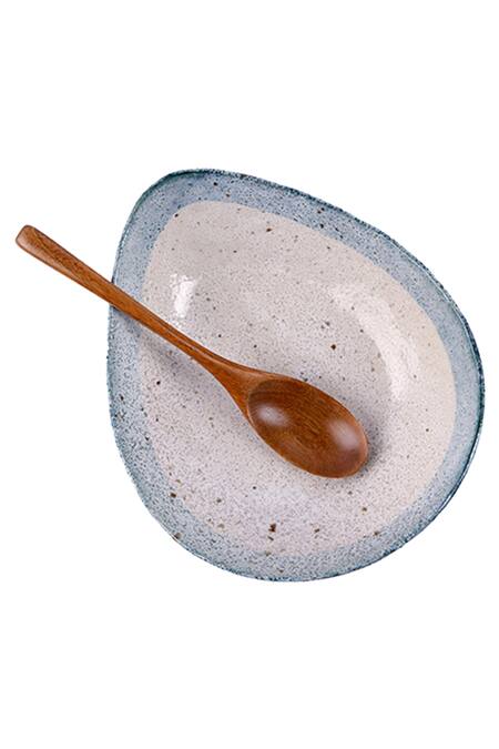 Buy_H2h_Blue Ceramic Japanese Bowl_Online_at_Aza_Fashions