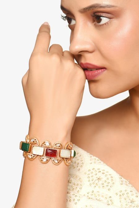 Raga Baubles Nitiksha Embellished Bracelet 