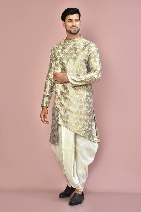 Arihant Rai Sinha Cotton Woven Kurta & Dhoti Pant Set 