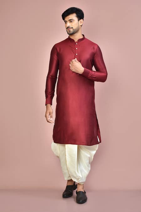 Arihant Rai Sinha Cotton Solid Kurta Set 