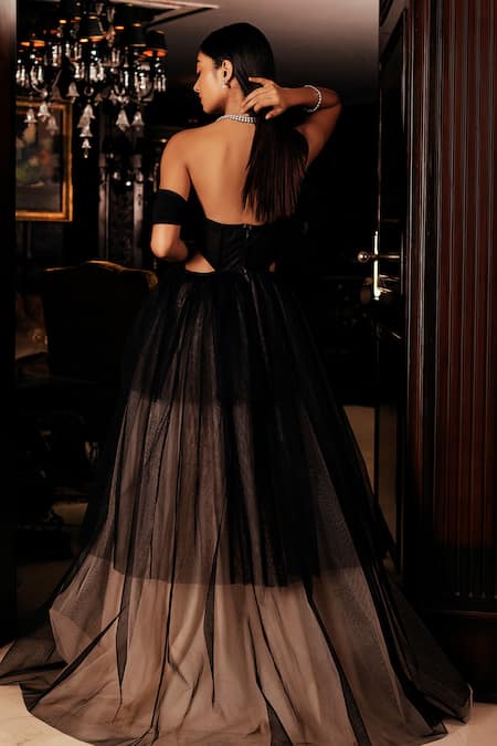 SAANJH BY LEA Anastasia Corset Gown 