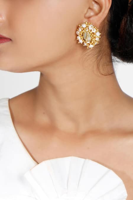 22 Carat Gold Long Jhumkas - Indian Jewellery Designs