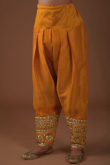 Buy Preeti S Kapoor Gold Organza, Denim, Silk Gota Patti, Pearls, Sequins, Embellished Anarkali Set Online at Aza Fashions Buy_Preeti S Kapoor_Gold Organza, Denim, Silk Gota Patti, Pearls, Sequins, Embellished Anarkali Set _Online_at_Aza_Fashions