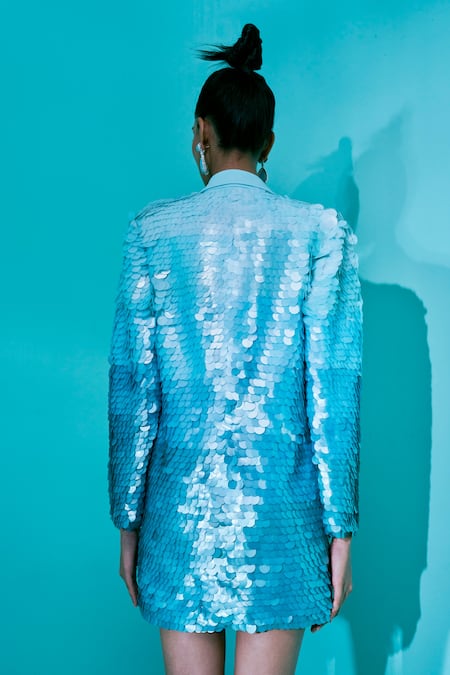 Nayantaara The Stardust Hand Embroidered Blazer Dress 