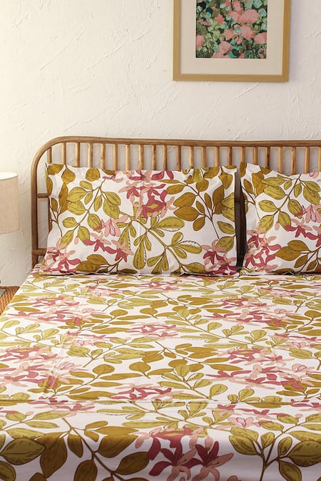 House This Moringa Double Bedsheet Set 