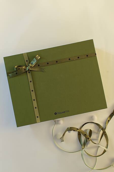 Buy House This Multi Color Cotton Tree Pattern Sparkling Gift Set Online at Aza Fashions Buy_House This_Multi Color Cotton Tree Pattern Sparkling Gift Set_Online_at_Aza_Fashions