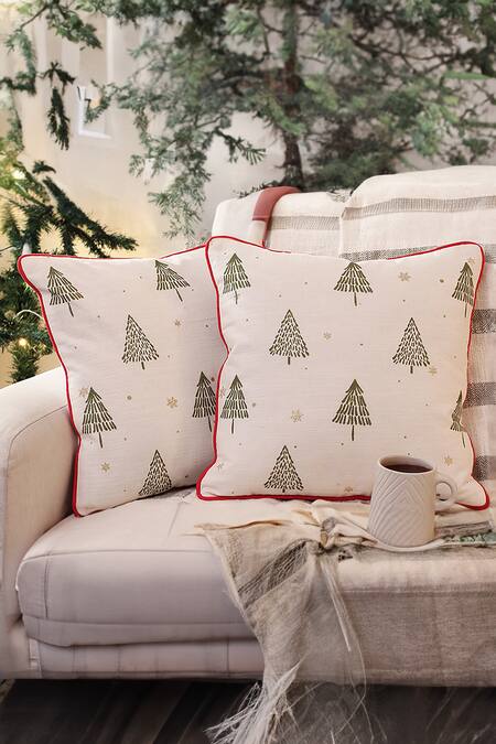 Shop House This Multi Color Cotton Tree Pattern Sparkling Gift Set Online at Aza Fashions Shop_House This_Multi Color Cotton Tree Pattern Sparkling Gift Set_Online_at_Aza_Fashions