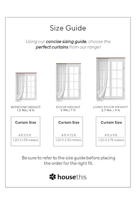 Buy_House This_White 100% Polyester Indus Door Curtain