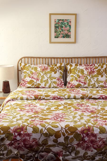House This Moringa Print Single Dohar 