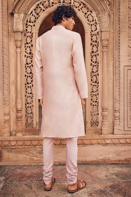 Seema Nanda Kamal Pleated Yoke Kurta Pant Set 