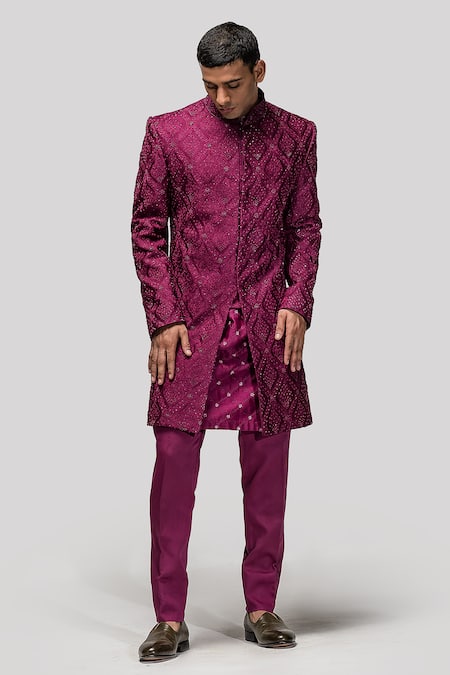 Asuka Cutdana Embroidered Sherwani Set 