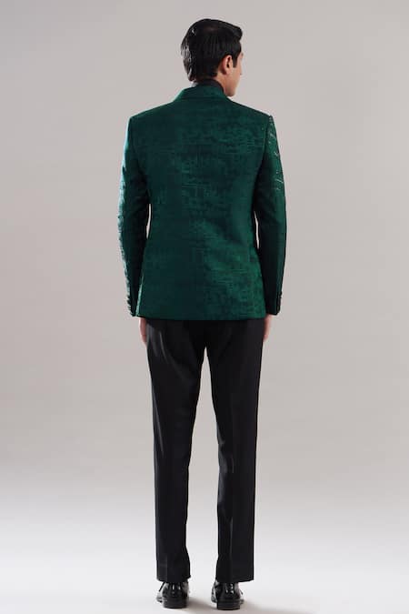 Asuka Hand Embroidered Blazer Trouser Set 