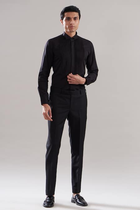 Asuka Green Jacquard Hand Embroidered Cutdana Nalki Blazer Trouser Set Online at Aza Fashions Asuka_Green Jacquard Hand Embroidered Cutdana Nalki Blazer Trouser Set _Online_at_Aza_Fashions