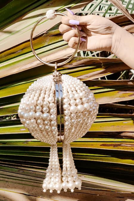 ZUBY™| Women's Evening Bag Round Ball Wedding Handbag Artificial Purse |  Crystal Evening Clutch