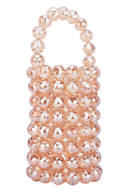 Bag Head Embellished Bucket Bag 