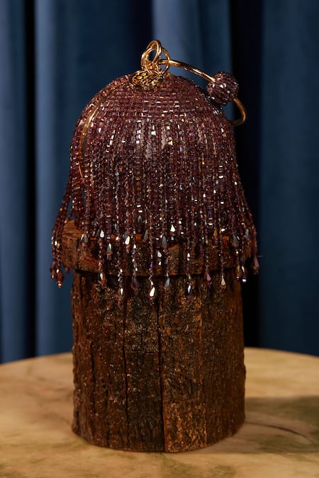 Bag Head Crystal Embellished Bag 