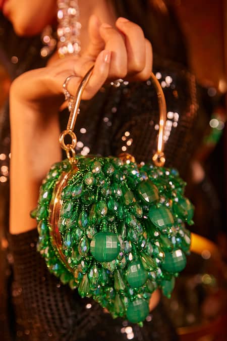 Bag Head Tonal Crystal Embellished Bag 