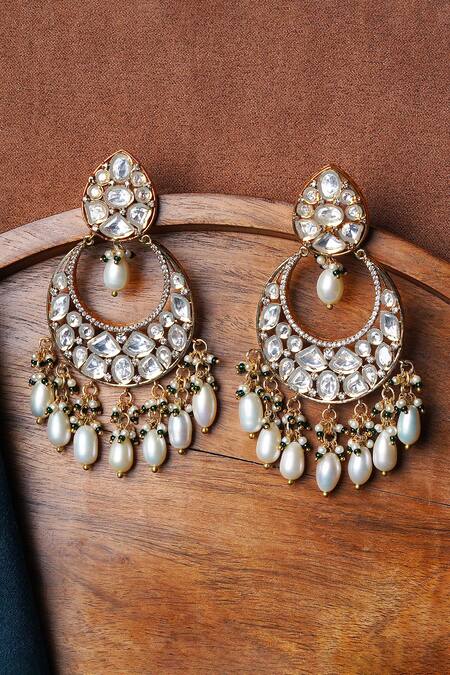 Earrings For Lehenga | Earring trends, Jewelry blog, Daily wear jewellery