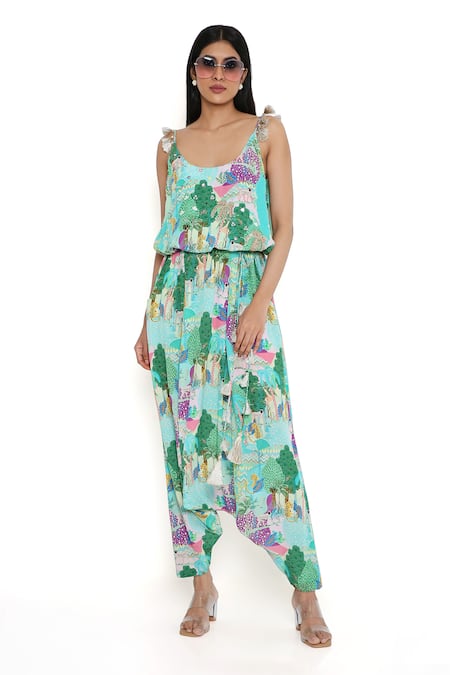 Payal Singhal Kuno Print Jumpsuit 