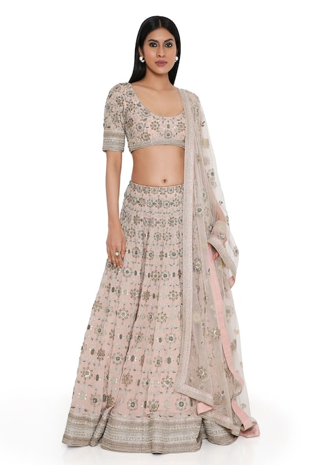 Payal Singhal Embroidered Lehenga Set 