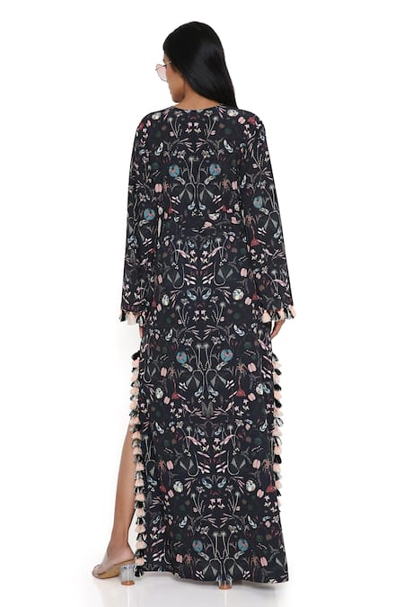 PS Pret By Payal Singhal Forest Print Kaftan 