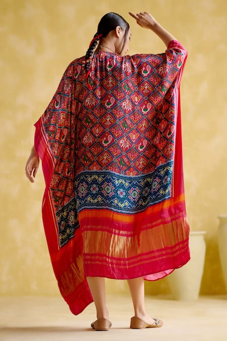 5elements Advaita Motif Print Kaftan 