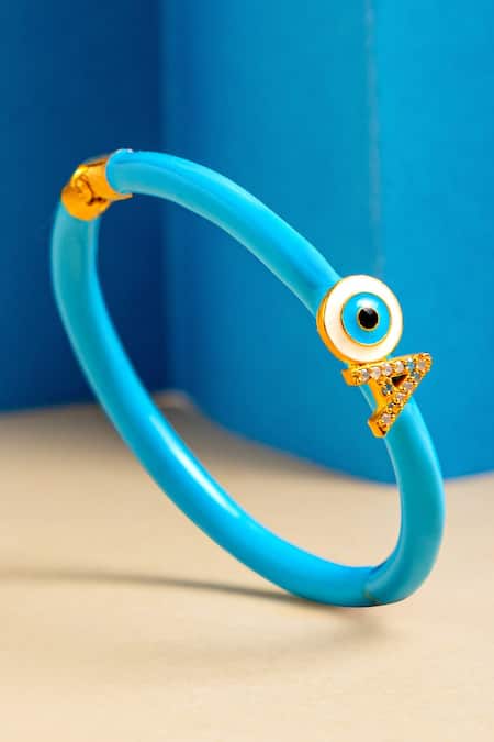 PRERTO Sky Evil Eye Stone Embellished Bracelet 