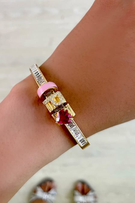 Prerto Enamelled Charm Bracelet 
