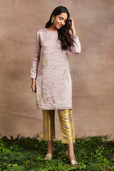 Latest 50 Kurti with Pants For Women (2022) - Tips and Beauty