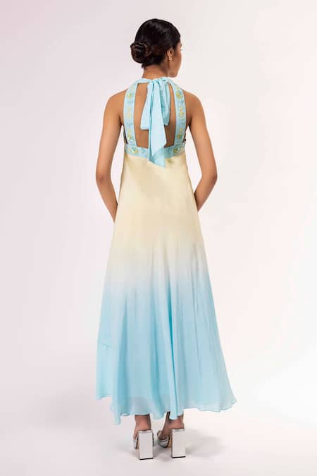 Shimona Iris Water Shaded Gown 