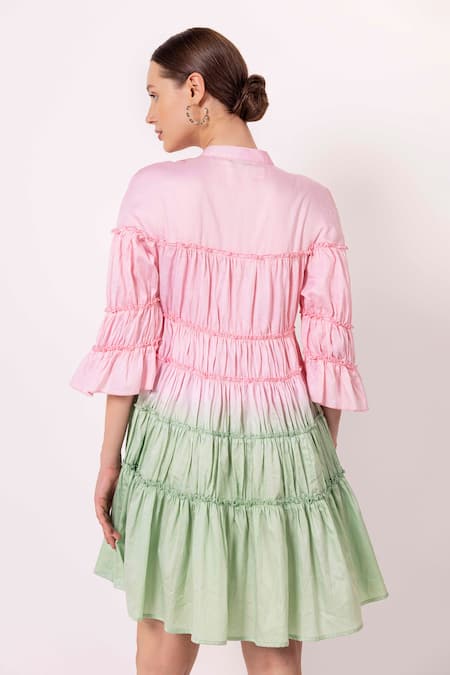 Shimona Tiered Short Dress 
