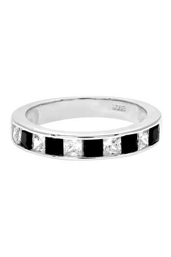 Curio Cottage_Silver Plated Crystals Embellished Ring_Online_at_Aza_Fashions