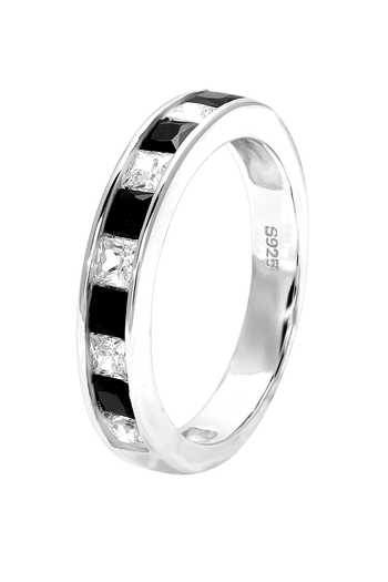 Buy_Curio Cottage_Silver Plated Crystals Embellished Ring_Online_at_Aza_Fashions