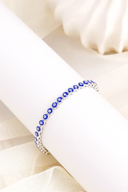 Radiant Charmy Silver Bracelet - Mata Payals Exclusive Silver Jewellery