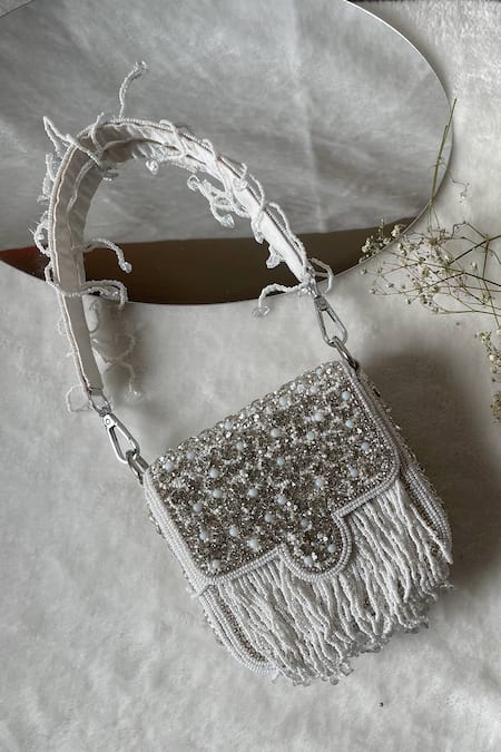 Kreivo By Vamanshi Damania Beads Embellished Mini Bag 