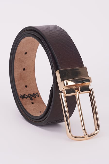 BUBBER COUTURE Italian Leather Belt 