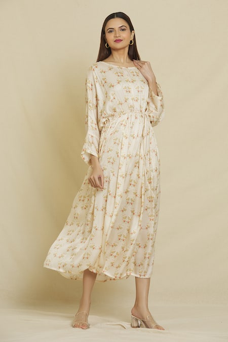 Samyukta Singhania Emily Floral Print Kaftan 