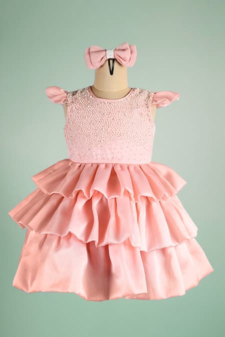 Buy Baby Girl Pink Dress at Amazon.in