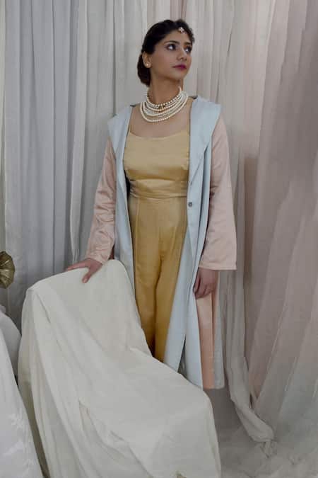 Ahmev Multi Color Modal, Silk Embroidery Collared Urban Raglan Sleeve Jacket Online at Aza Fashions Ahmev_Multi Color Modal, Silk Embroidery Collared Urban Raglan Sleeve Jacket _Online_at_Aza_Fashions