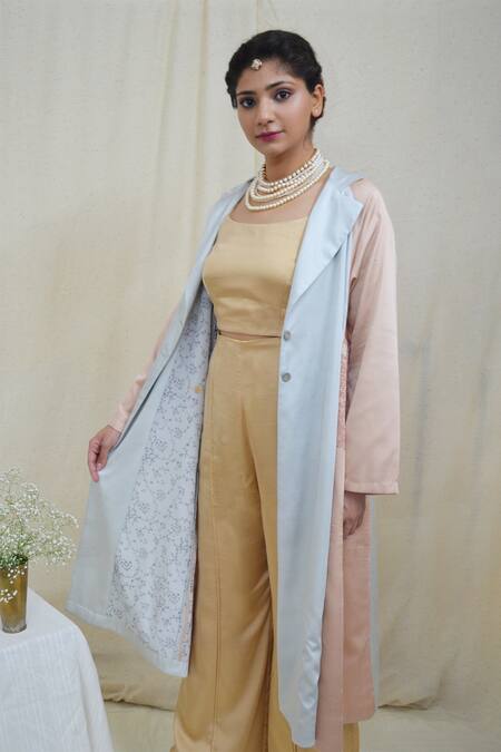 Buy Ahmev Beige Modal Divine High Waisted Pant Online at Aza Fashions Buy_Ahmev_Beige Modal Divine High Waisted Pant _Online_at_Aza_Fashions