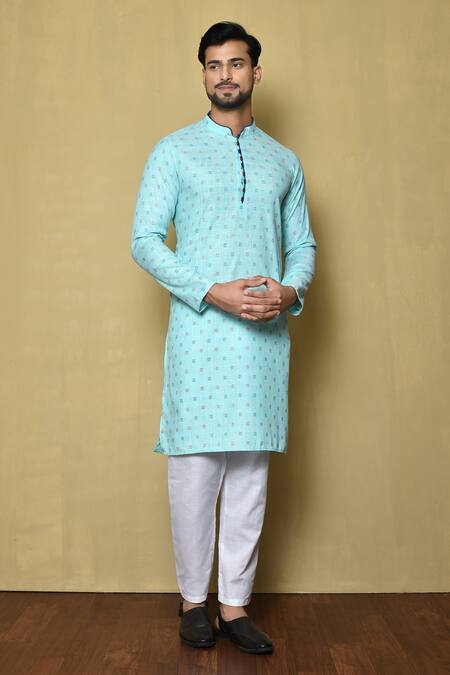 Arihant Rai Sinha Checkered Pattern Kurta & Pant Set 