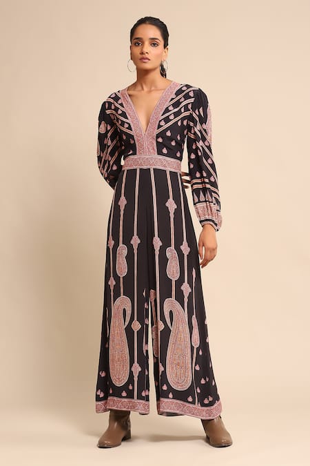 Ritu Kumar Paisley Print Jumpsuit 