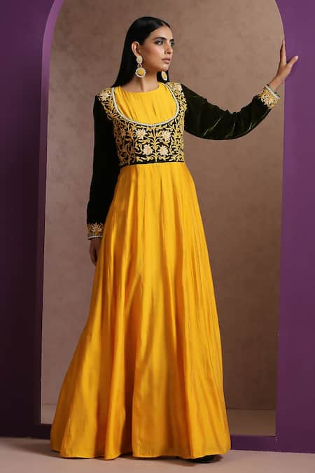 Kashmiri gown clearance