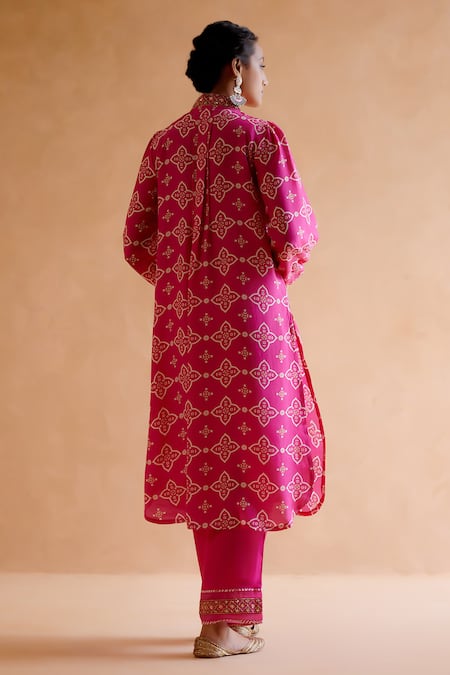 Amisha Kothari Asavari Digital Print Tunic & Pant Set 