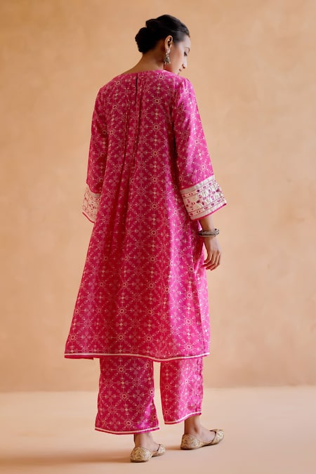 Amisha Kothari Yamini Digital Print Kurta & Pant Set 