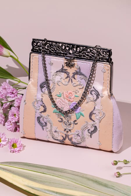 The Leather Garden Pushkar Embroidered Potli Bag 